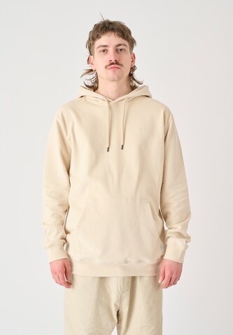 Cleptomanicx Sweatshirt 'Ligull' in Beige: Vorderseite