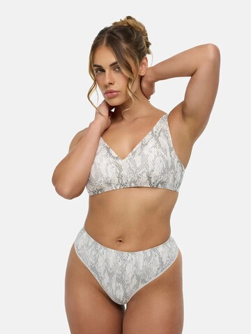 cfab (formerly creamy fabrics) Push-up Behå 'Comfort Push-Up BH' i vit: framsida