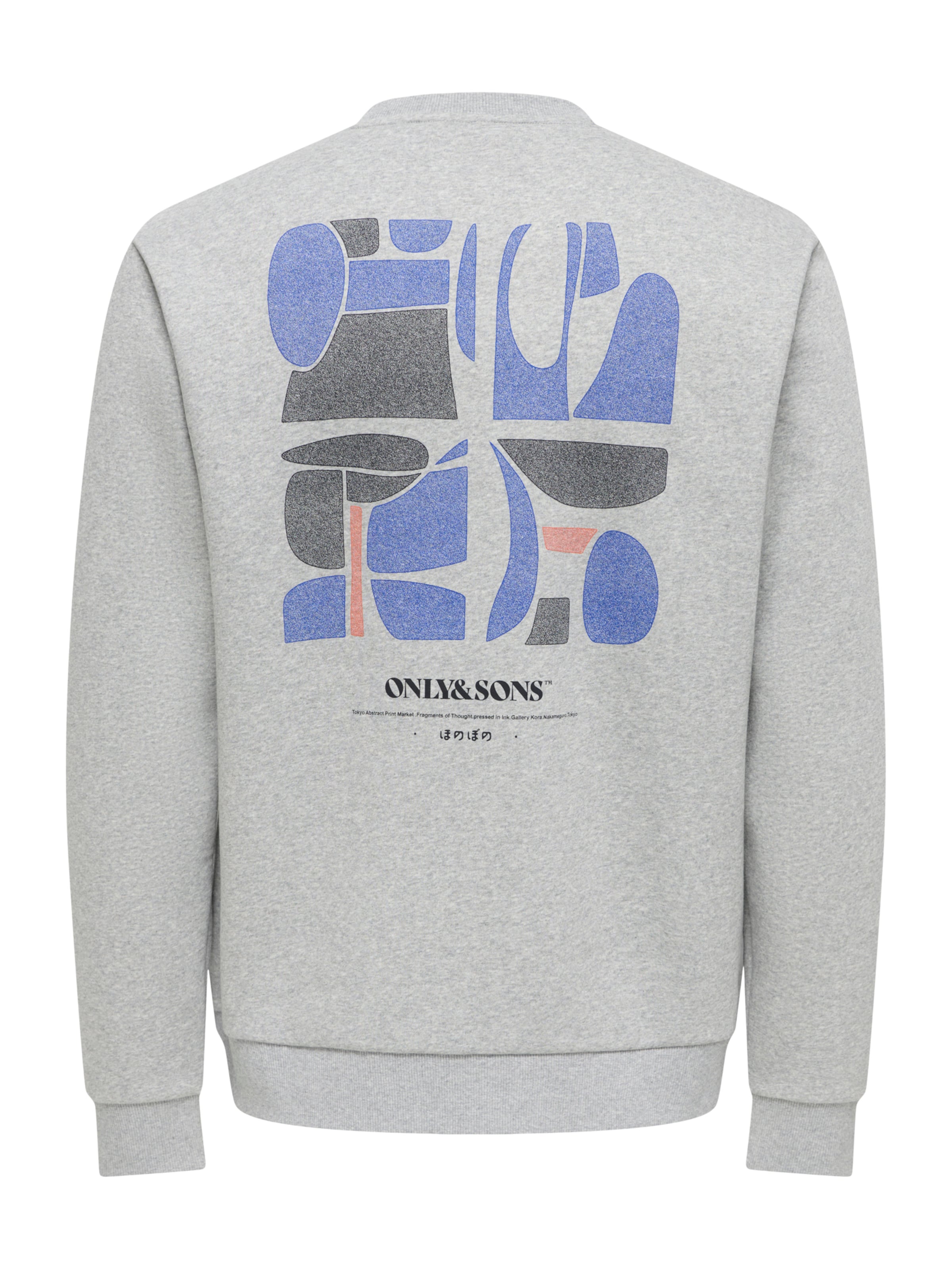 Only & Sons Sweatshirt 'ONSCERES' in Grijs