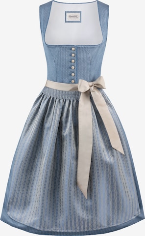 STOCKERPOINT Dirndl 'Irit' in Blauw: voorkant