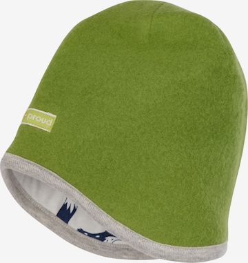 loud + proud Müts 'Beanie', värv roheline