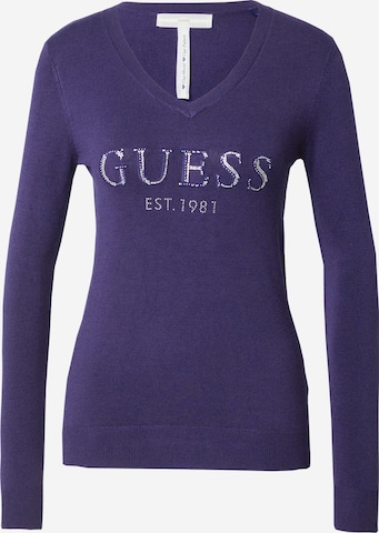 GUESS Sweater 'Jade' in Blue: front