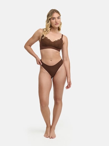 cfab (formerly creamy fabrics) Push-up BH in Bruin