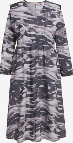 Ulla Popken Dress in Grey: front