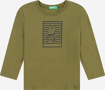 UNITED COLORS OF BENETTON Shirt in Green: front