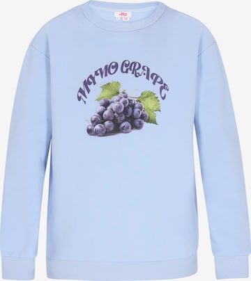 Sweat-shirt MYMO en bleu : devant