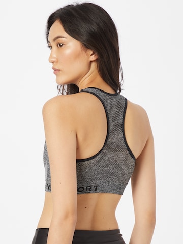 DKNY Performance Bustier Sports-BH i grå