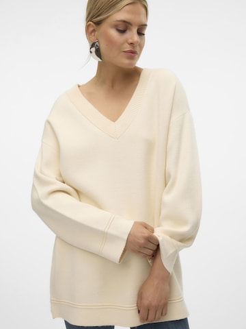 VERO MODA Pullover 'Gold' i beige