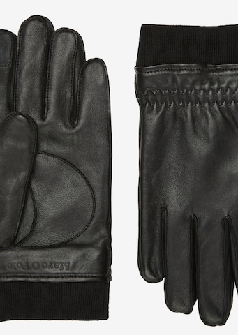 Marc O'Polo Full Finger Gloves in Black