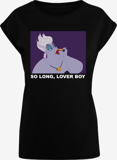 ABSOLUTE CULT T-Shirt 'Little Mermaid - Ursula So Long Lover Boy' in lila / lavendel / schwarz / offwhite, Produktansicht