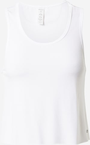 Marika - Top desportivo em branco: frente