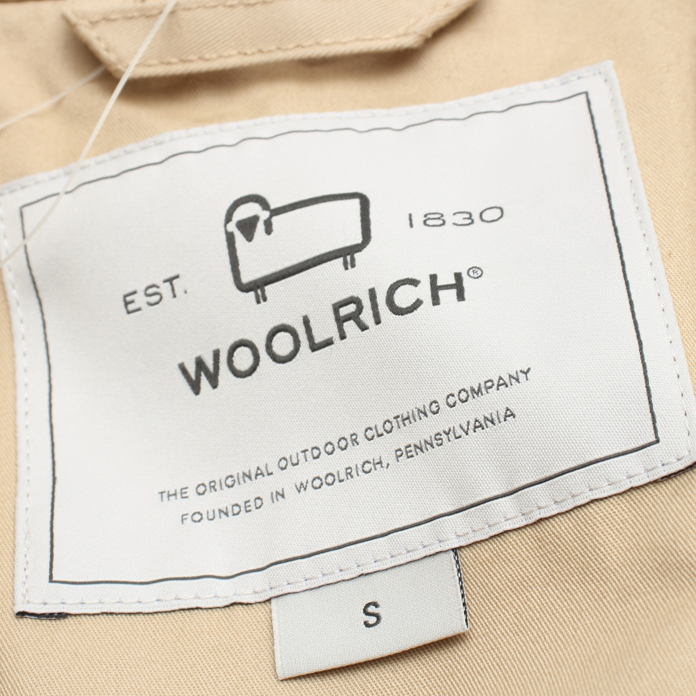 Woolrich Jacket & Coat in S in Brown