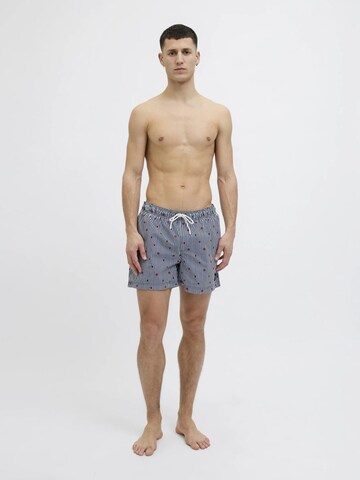 JACK & JONES Zwemshorts in Blauw