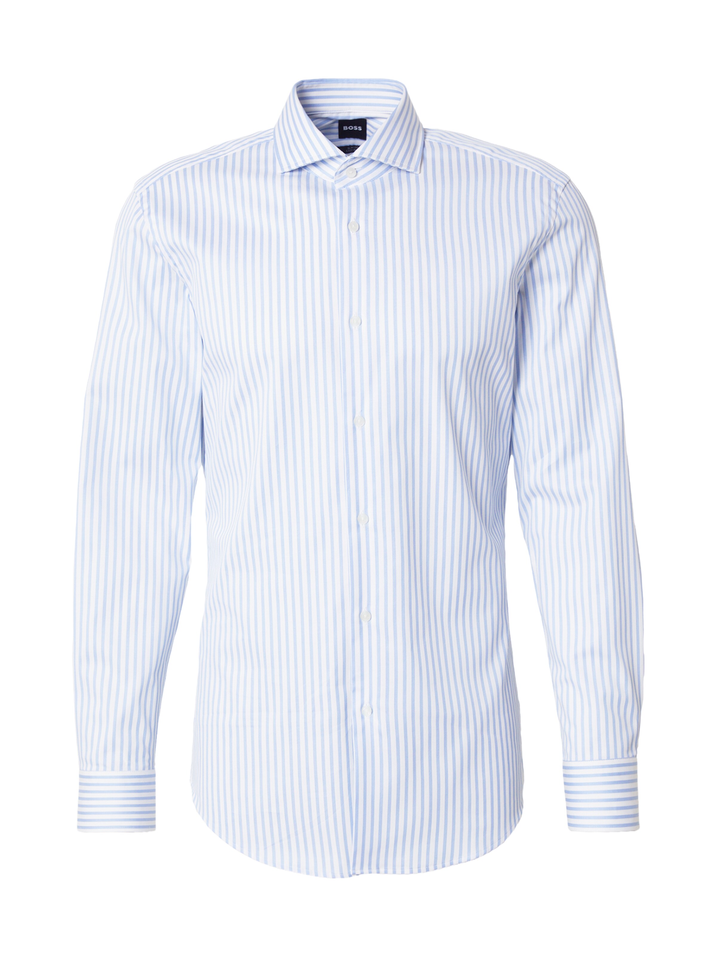 BOSS - Camisa de negocios 'HANK' en azul: frente