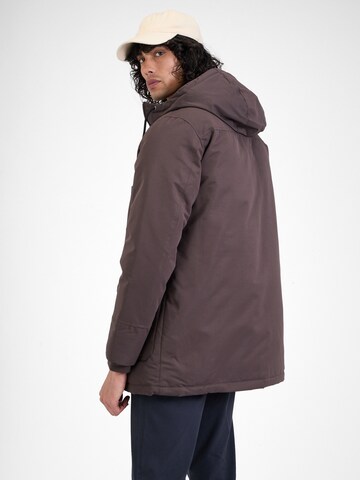 JACK & JONES Talveparka 'CONSTRUCT', värv pruun