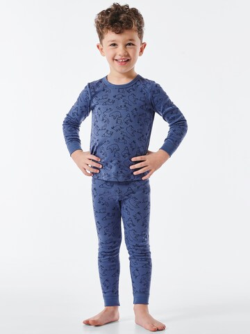 Pyjama 'Wild Animals' SCHIESSER en bleu