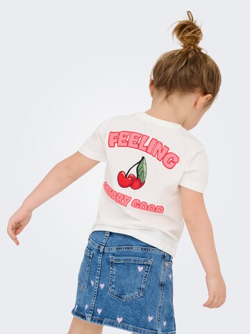 Only Mini Футболка 'KMGCANDY' в Белый: спереди