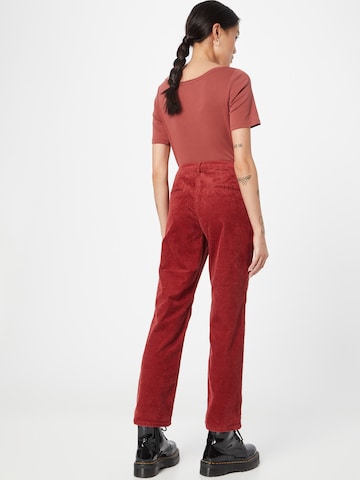 Regular Pantalon ESPRIT en rouge