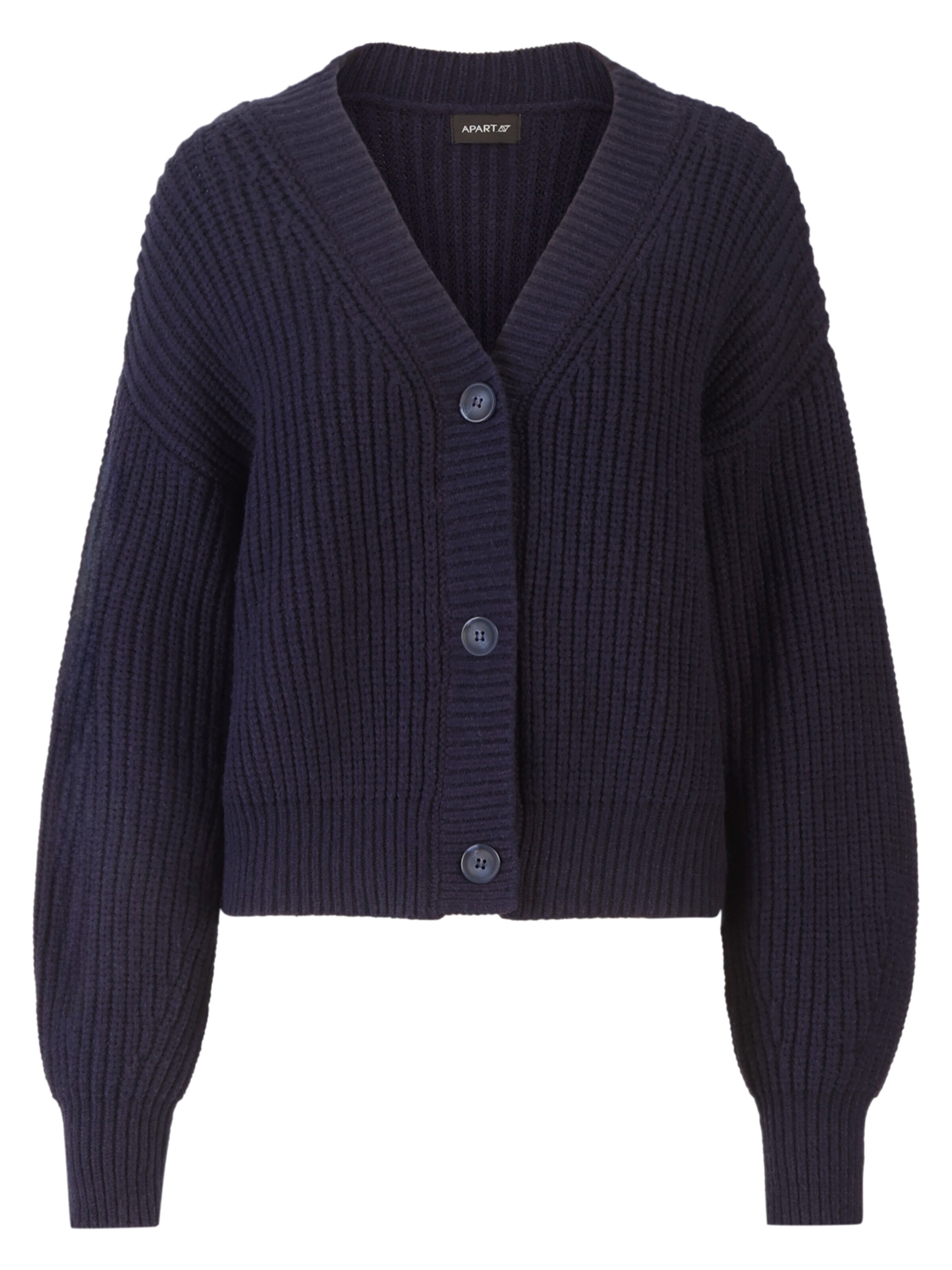 APART Strickjacke in Blau: Vorderseite