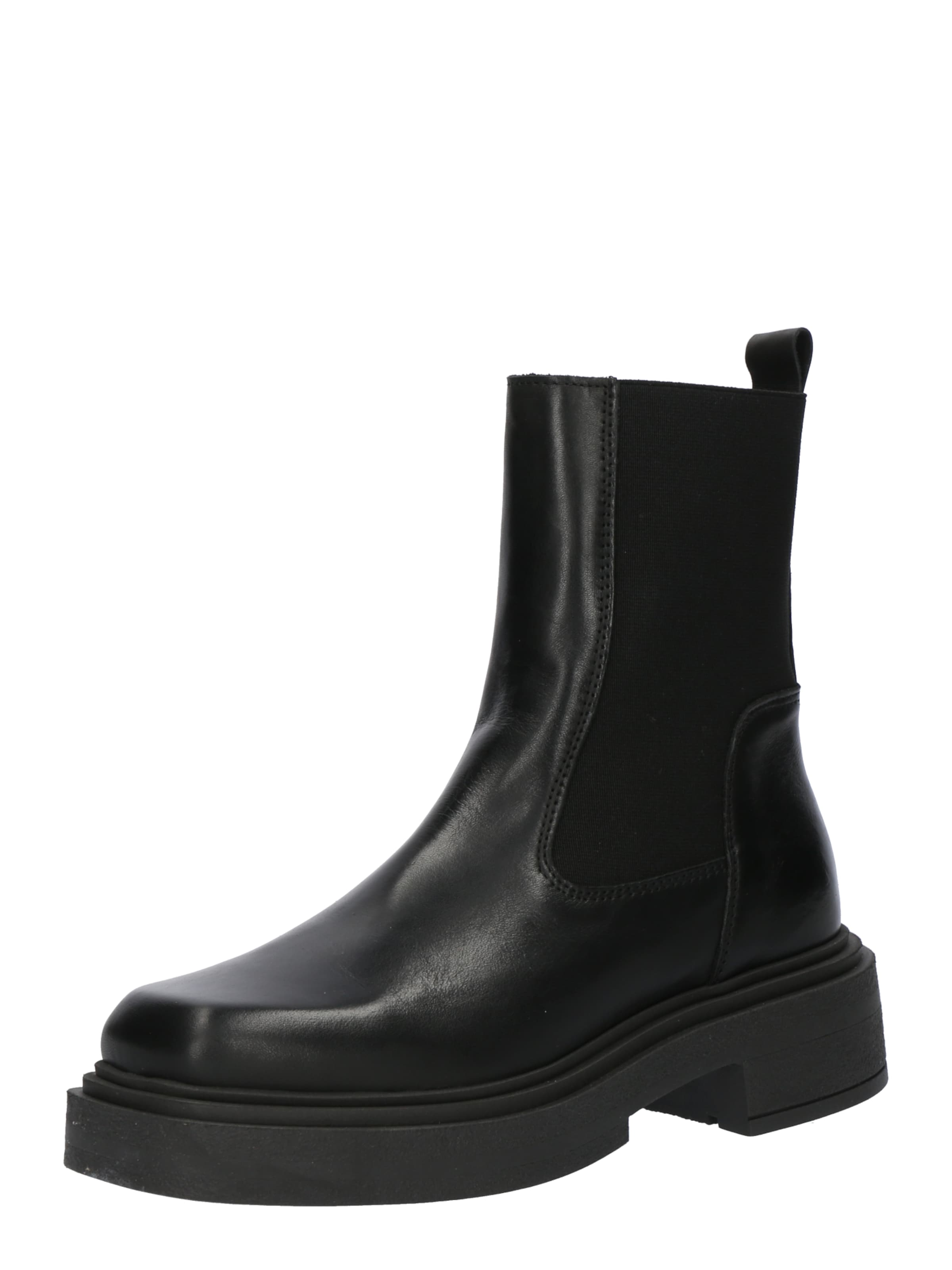STEVE MADDEN Chelsea boots 'Churro' in Black: front