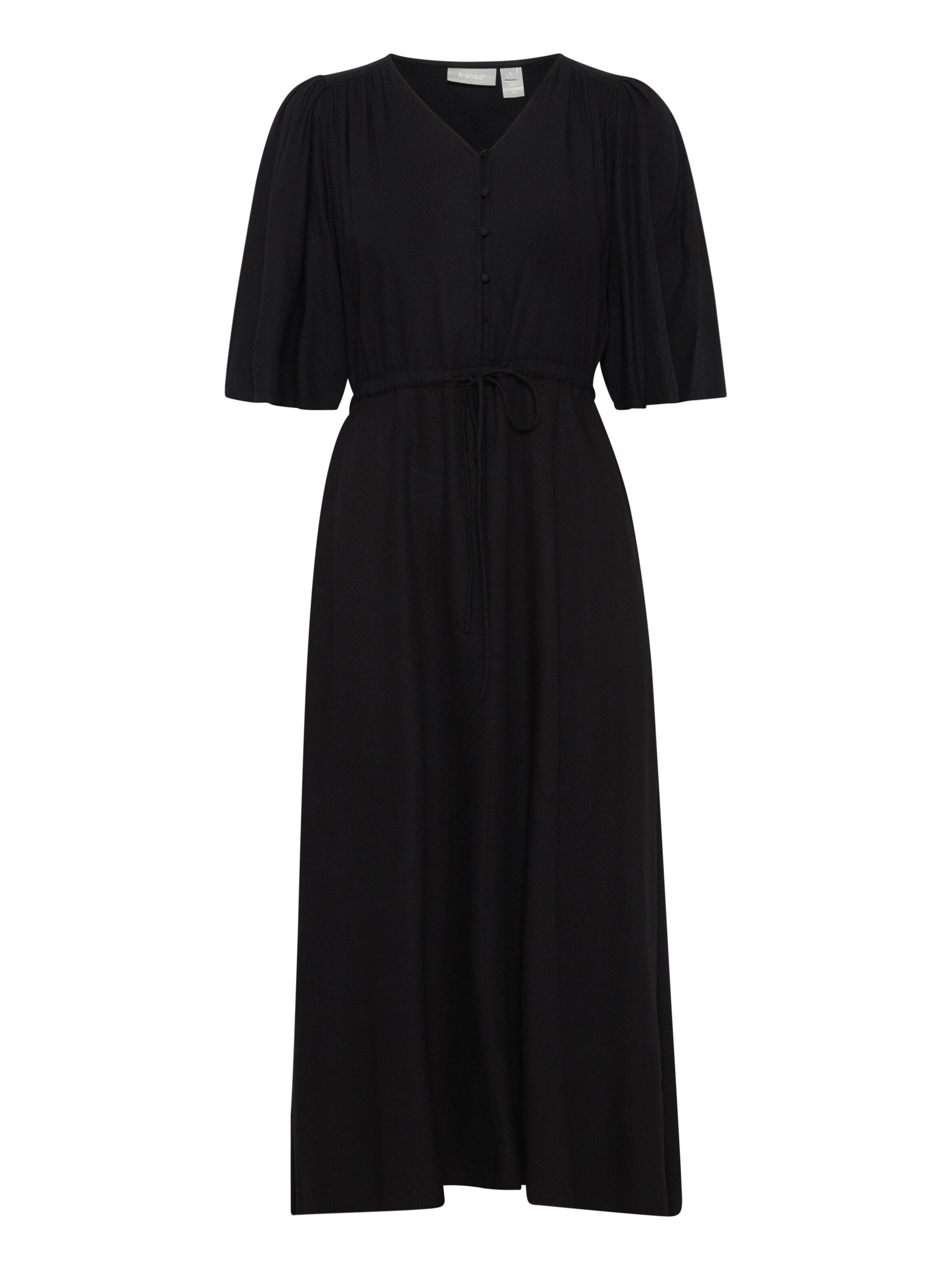 Fransa Blusekjole 'Kamma' i sort: forside