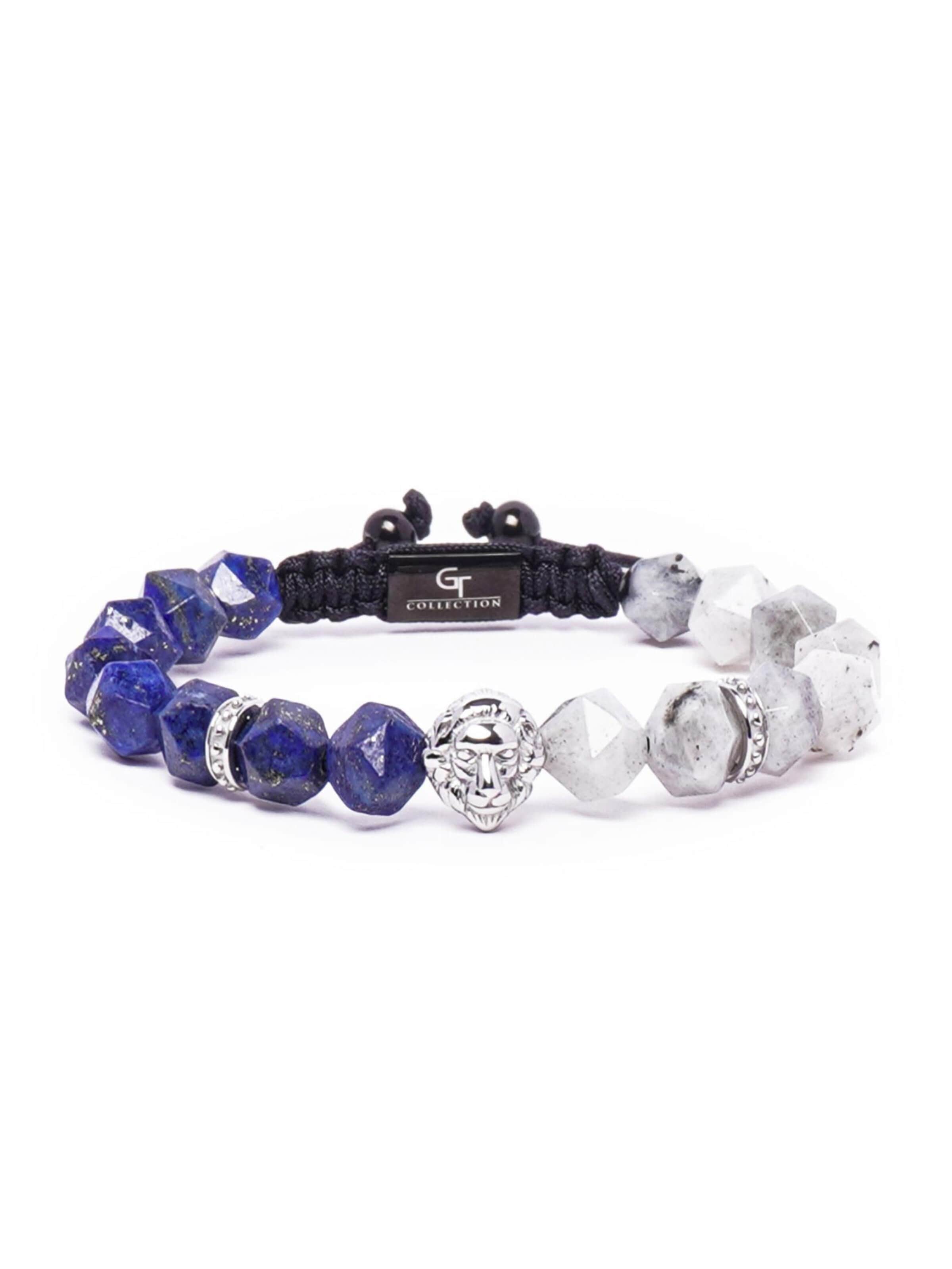 GT Collection Armbånd 'Wild Cat' i blå: forside