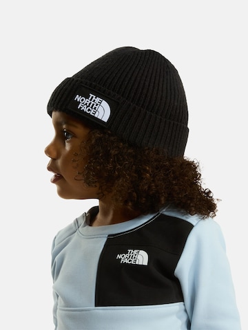 THE NORTH FACE Čepice 'BABY LOGO BOX BEANIE' – modrá