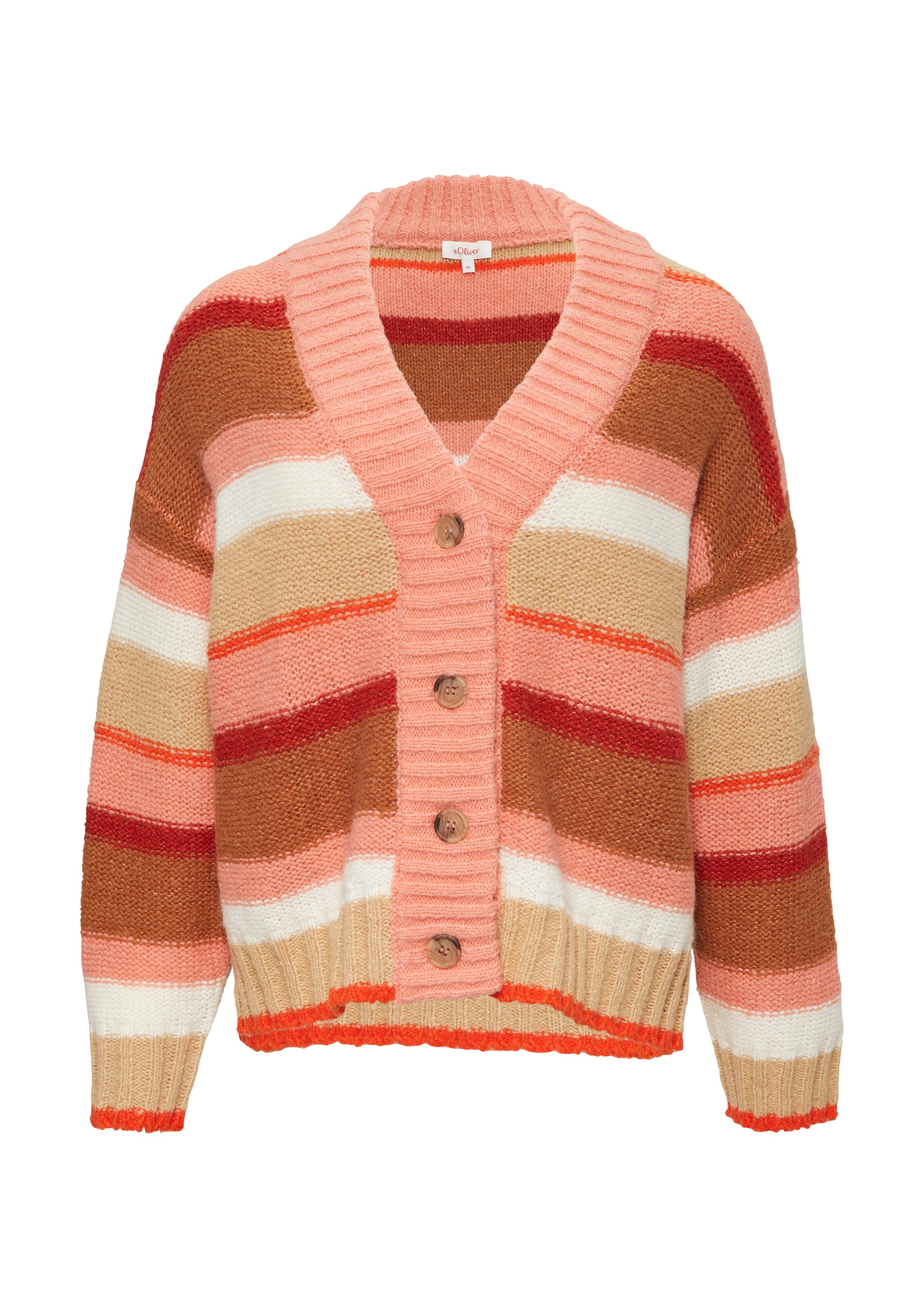 s.Oliver Strickjacke in Pink: Vorderseite