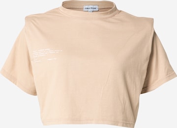 Public Desire Shirt 'AMBER' in Braun: front