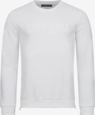 Redbridge Sweatshirt in White: front