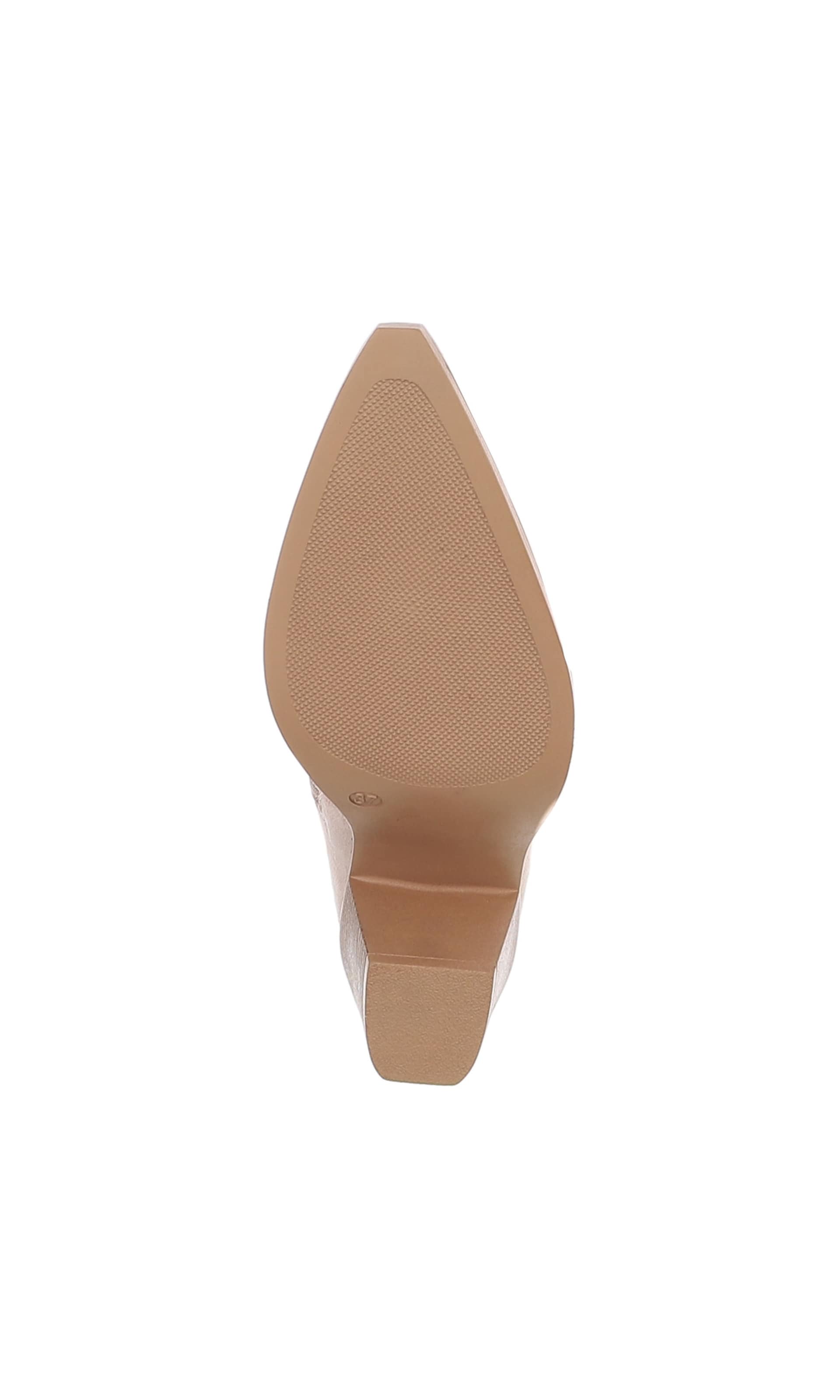 Ital-Design Cowboystiefel in Beige