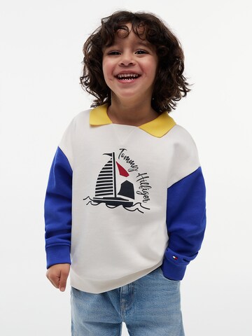 Pull-over TOMMY HILFIGER en bleu : devant