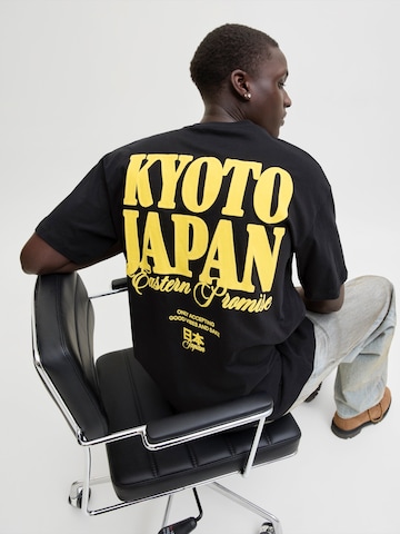 JACK & JONES Paita 'JORKYOTO' värissä musta