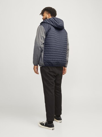 Jack & Jones Plus Between-season jacket 'JJEMulti' in Grey