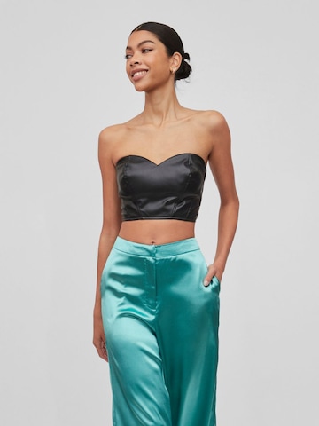 VILA Top 'Jackie' in Zwart: voorkant