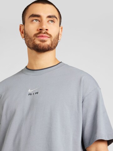 pelēks Nike Sportswear T-Krekls 'AIR'