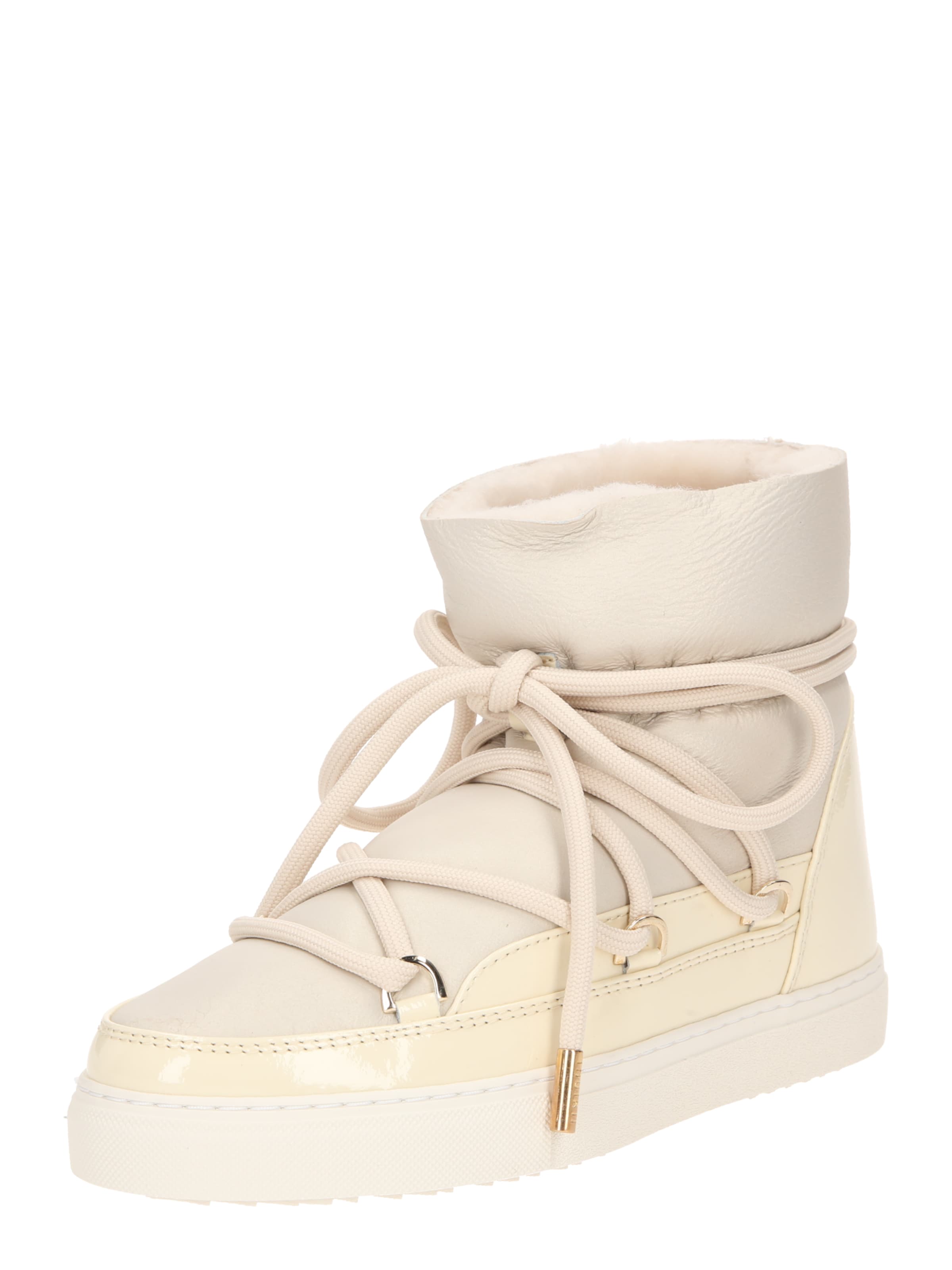 INUIKII Μπότες για χιόνι 'GLOSS' σε λευκό: μπροστά