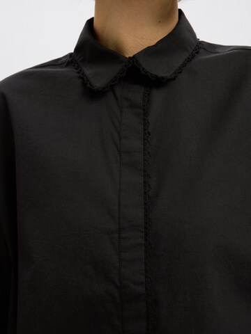 SELECTED FEMME Bluse i sort