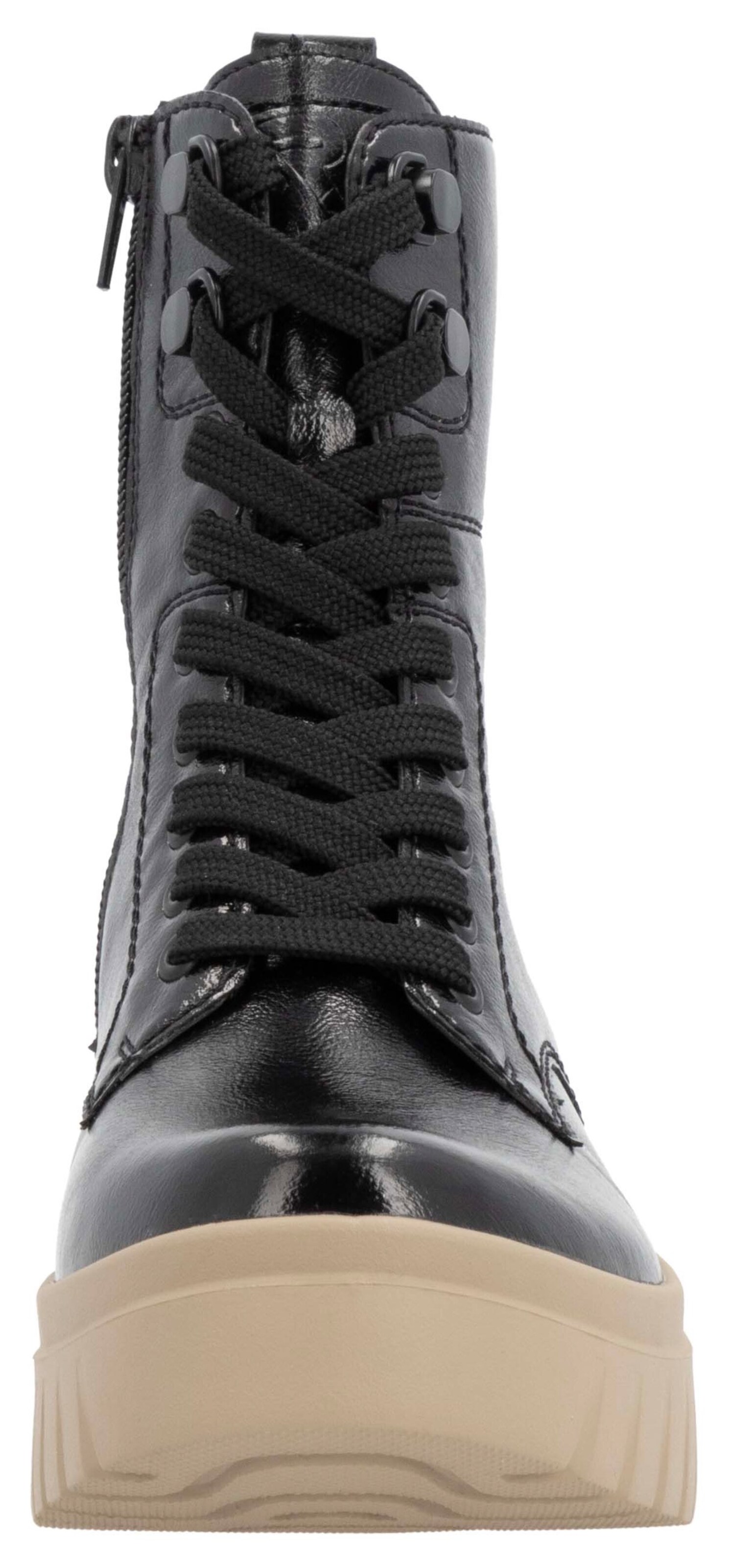 Stivaletto stringato di Rieker Sport in nero