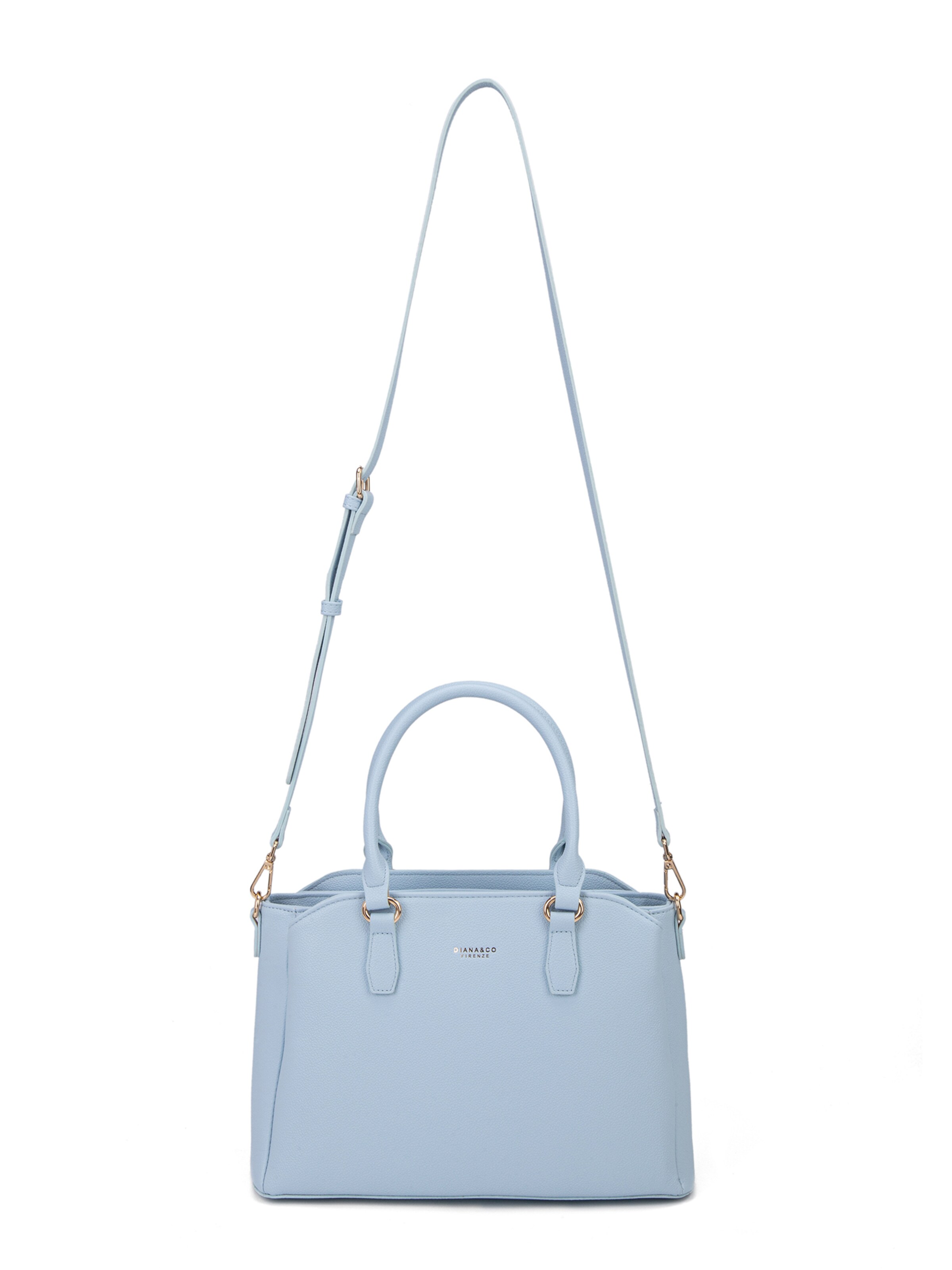 Borsa a mano di Diana&Co. in blu: frontale