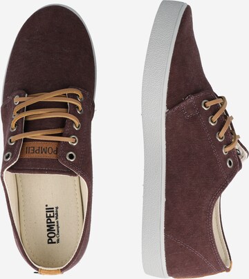 POMPEII Platform trainers in Brown