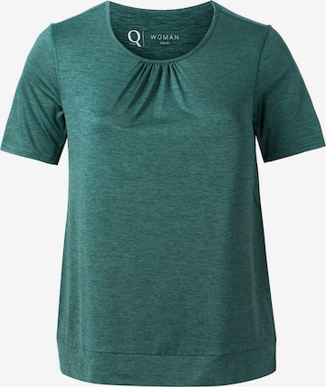 Q by Endurance Functioneel shirt 'BREE' in Groen: voorkant