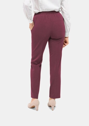 Goldner Regular Trousers 'Martha' in Purple
