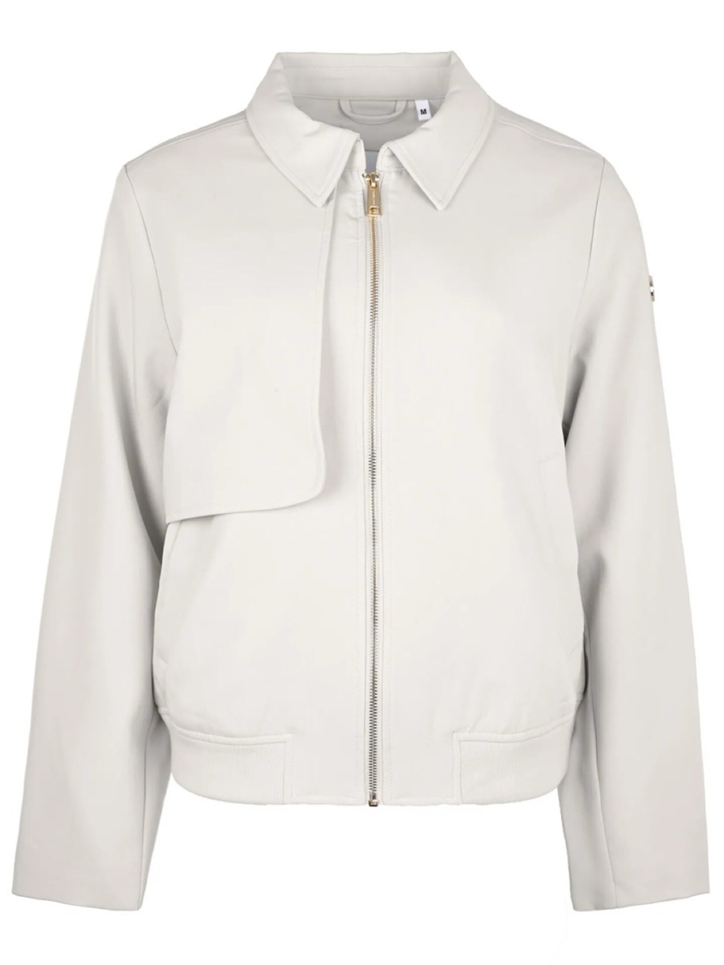 Covered Zomerjas 'Berry' in Beige: voorkant