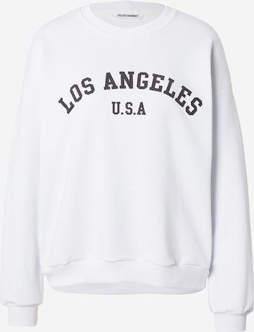 studioselect Sweatshirt 'Alena' i hvid: forside