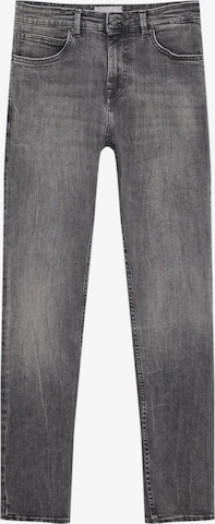 Coupe slim Jean Pull&Bear en gris : devant