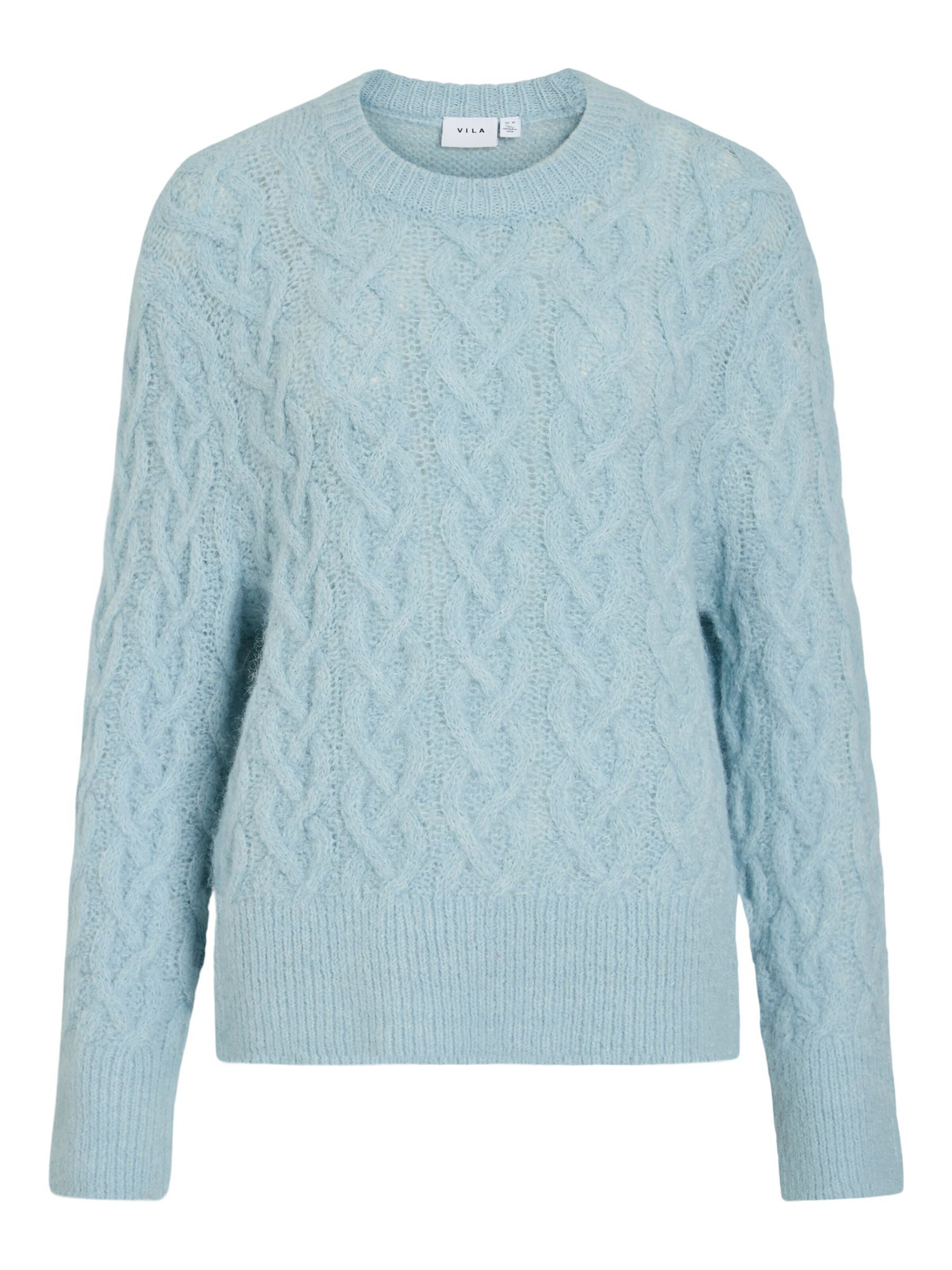 VILA Sweater in Blue: front