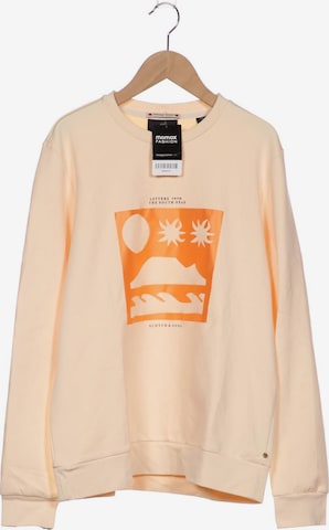 MAISON SCOTCH Sweatshirt & Zip-Up Hoodie in XL in Orange: front