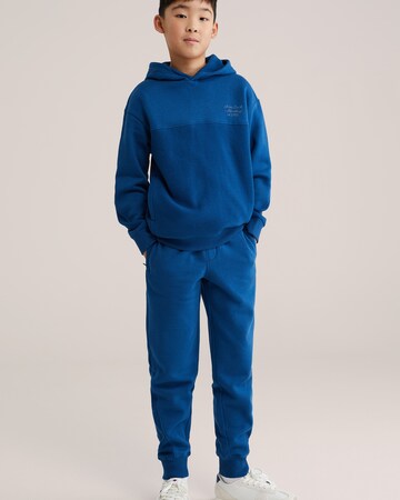 WE Fashion - Tapered Pantalón en azul