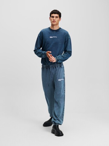 KARL LAGERFELD JEANS Szabványos Nadrág - kék